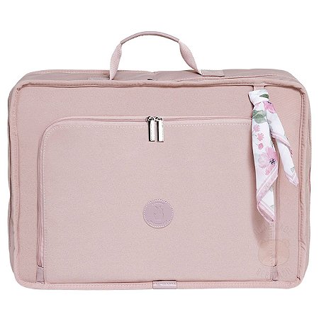 Mala Maternidade Vintage Coleção Flora Rose Masterbag Baby