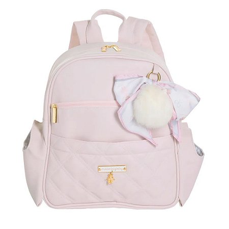 MOCHILA KIDS MARGARIDA - ROSA - MASTERBAG