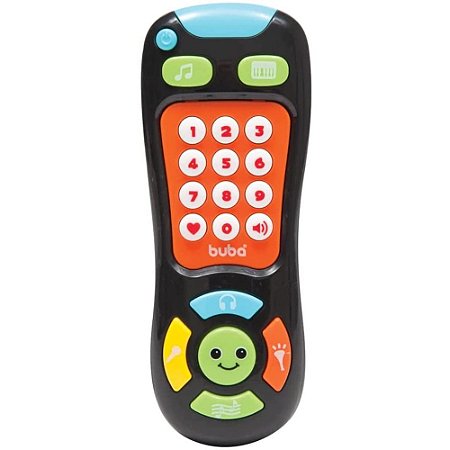 Controle Remoto Musical Preto (2+m) Buba