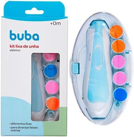 Kit Lixa De Unha Eletrico- Buba