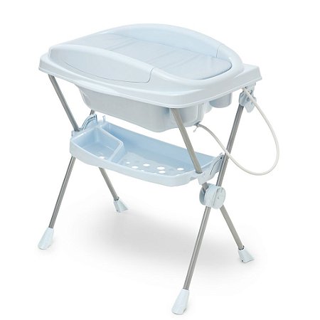 Banheira de Bebê Plástica Premium Must Azul Galzerano