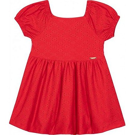 Vestido Feminino Vermelho - Nini e Bambini