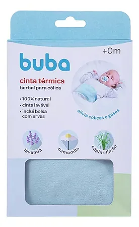 Cinta Térmica Herbal para Cólica Azul - Buba