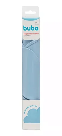 Jogo Americano em Silicone Azul - Buba