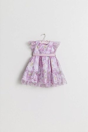 Vestido de Festa Floral Rosa - Málagah