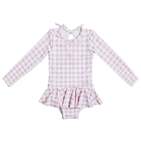 Maiô Jujuba Rosa 2 Anos - Bup Baby