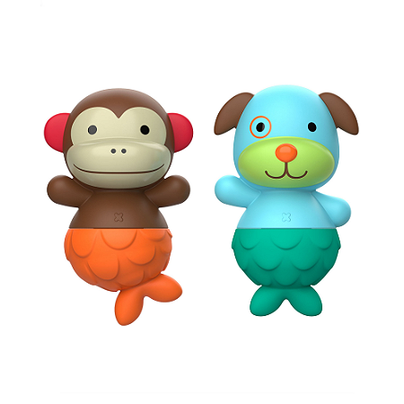 Brinquedo de Banho Mix & Match Macaco e Cachorro - Skip Hop