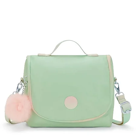 Lancheira New Kichirou Solt Green Metalic - Kipling