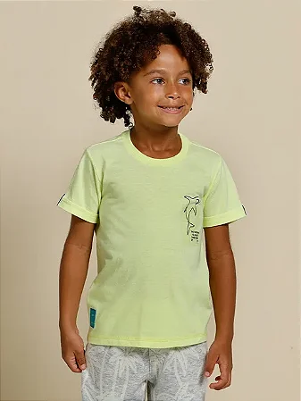 Camiseta Infantil Tanque do Tubarão- Banana Danger