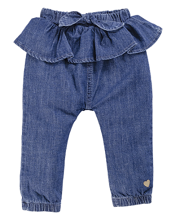 Calça Jeans Feminina P - Anjos Baby