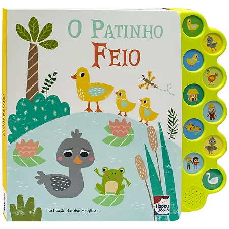 Livro Encantos Sonoros: O Patinho Feio - Happy Books