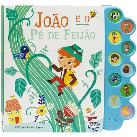 Livro Encantos Sonoros: João e o Pé de Feijão - Happy Books