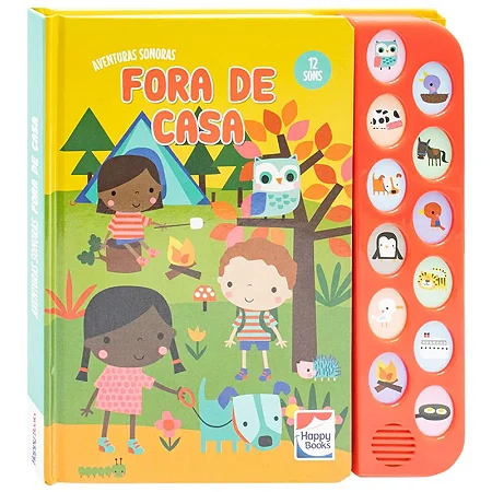 Livro Aventuras Sonoras: Fora de Casa - Happy Books
