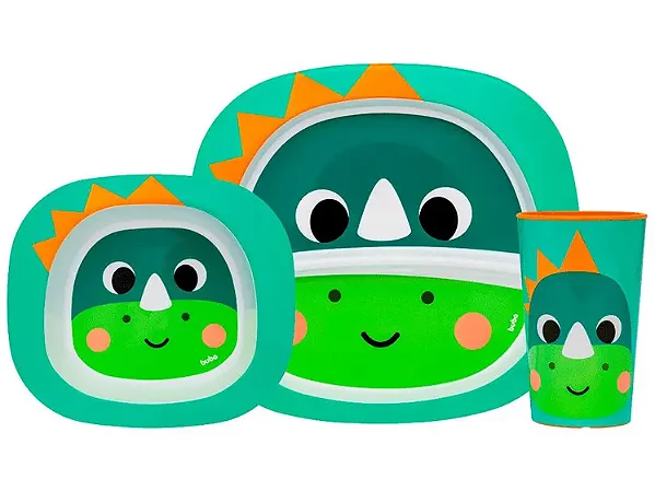 Kit Refeição Buba Zoo Dino - Buba