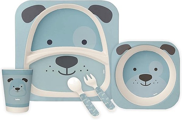 Kit Refeição Bambu Cachorro- Buba
