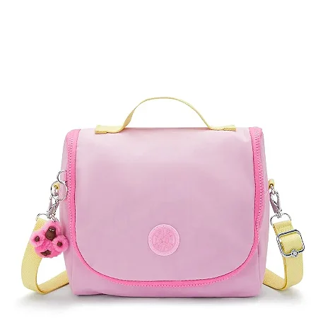 Lancheira New Kichirou Rosa Cotton Candy - Kipling