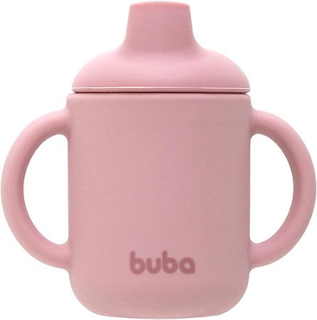 Copo em Silicone Rosa- Buba