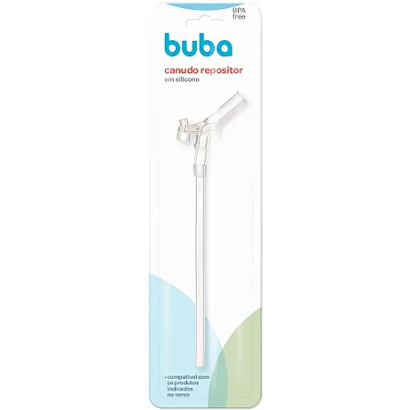 Canudo Repositor em Silicone - Buba