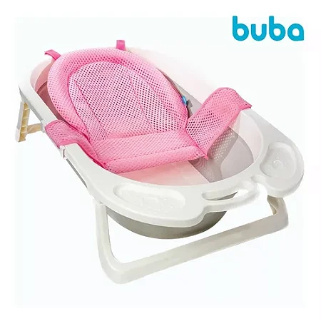 Rede de Proteção para Banheira Rosa- Buba