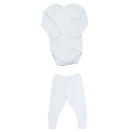 Conjunto Pagão Canelado Branco - Grow Up