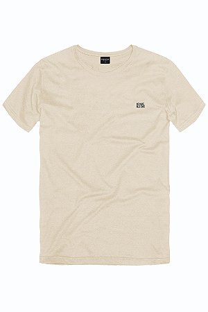 Camiseta Básica Logotipo Areia - King e Joe