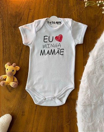 Body MC Eu Amo Minha Mamãe P- Doctor Baby