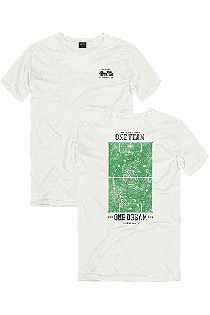 Camiseta Estampada Soccer Game Off White - King e Joe