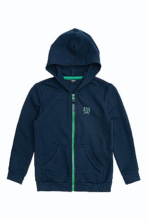 Conjunto Blusão Moletom e Calça Marinho - King e Joe