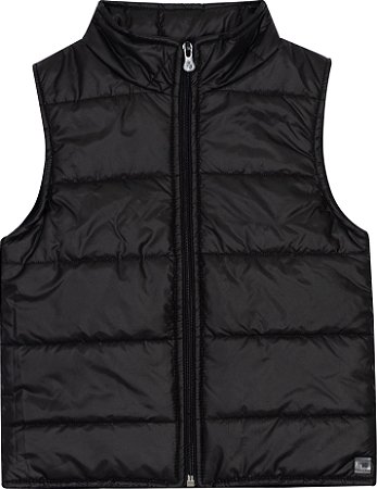 Colete Masc Puffer Preto - Nini e Bambini
