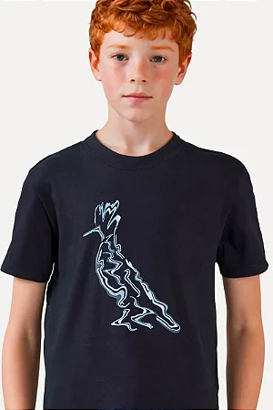 Camiseta Mini Estampa Blue Thunder - Reserva Mini