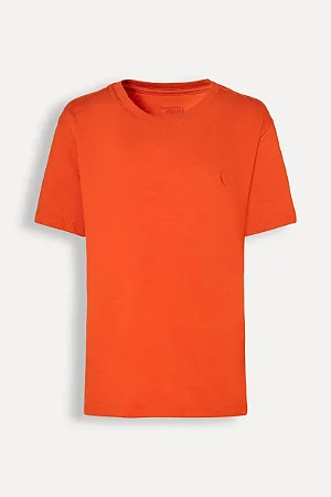 Camiseta Mini Careca Básica Laranja Queimado - Reserva