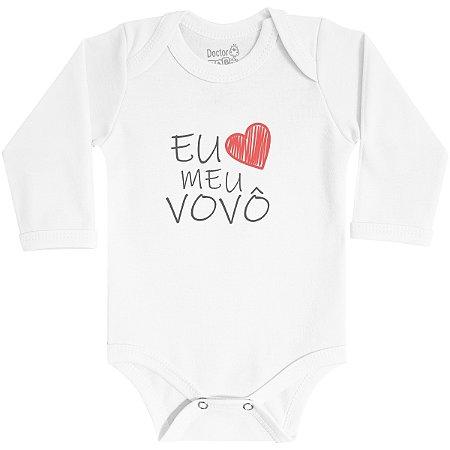 Body MC Eu Amo Meu Vovô P- Doctor Baby