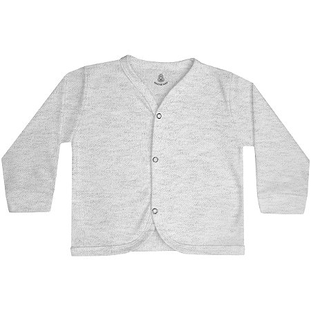 Casaco ML Liso Cinza- Doctor Baby