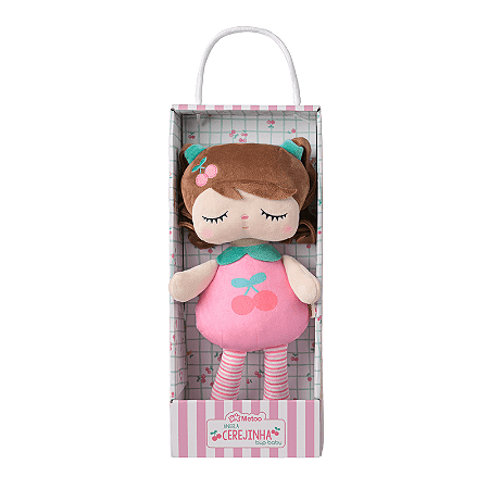 Boneca Angela Frutas Cerejinha 33CM - Metoo