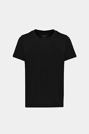 Camiseta MC Básica Preto - Aramis