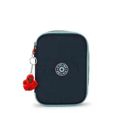 Estojo 100 Pens Azul Cosmo Blue C - Kipling