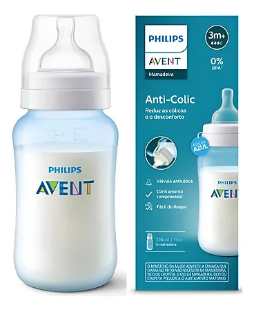 Mamadeira Anti-colic (330ml) Azul - Avent