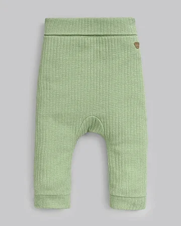 Calça Unissex Canelado Cos Anatômico Verde - Anjos Baby