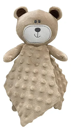 Naninha Urso Bru Bege - Laço Bebê