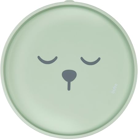 Pratinho em Silicone com Ventosa Gumy Verde - Buba