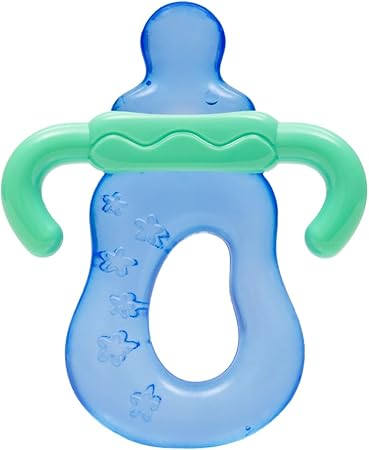 Mordedor com Água Mamadeira Azul - Buba
