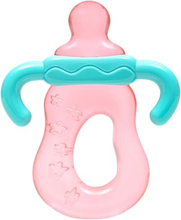 Mordedor com Água Mamadeira Rosa - Buba