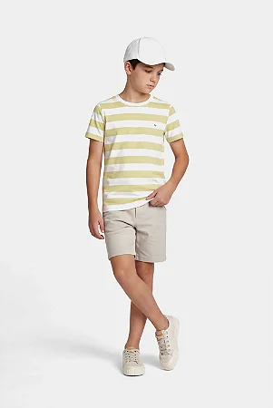 Bermuda Masc Chino Color Comfort Areia - Aramis