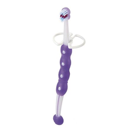 Escova De Dentes Infantil Mam Training Brush (6+M) Roxo