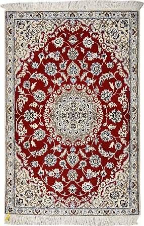 Tapete Nain 0,89 X 1,37 Iraniano L0069647