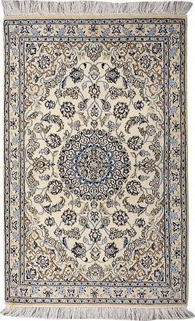 Tapete Nain 0,97 X 1,48 Iraniano L0069652