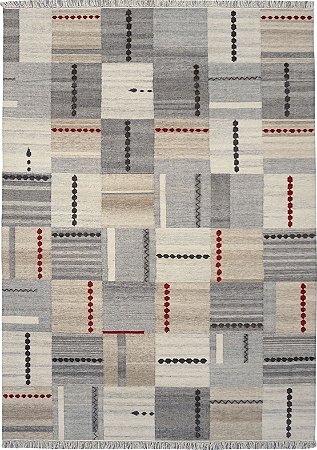 Tapete Kilim Ikat 2,50 X 3,50 Indiano Des/3023