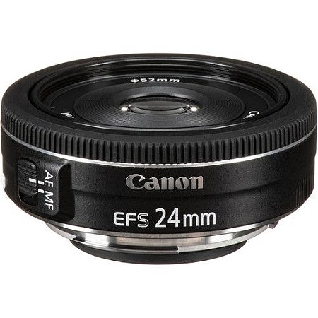 Lente Canon EF-S 24mm f/2.8 STM C/ Recibo