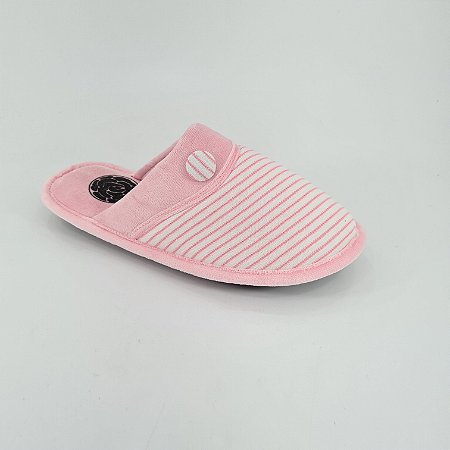 Chinelo Pantufa Para Frio Feminino Dom Amazona Rosa Listra 0201