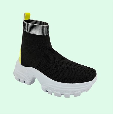 Tenis store botinha meia